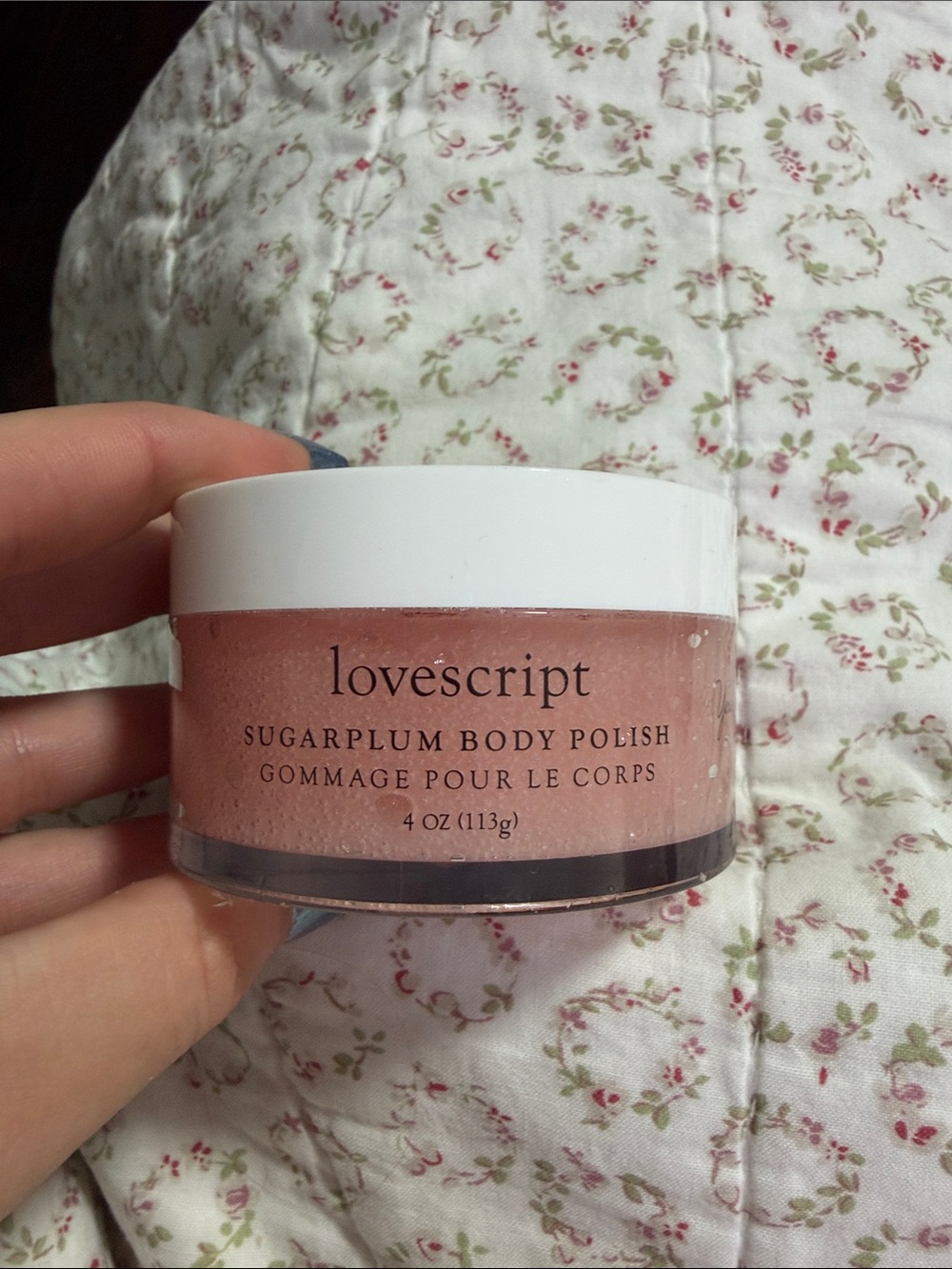 Lovescript Sugarplum Body Polish - Pink
